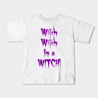 Who’s a good witch? Kids T-Shirt